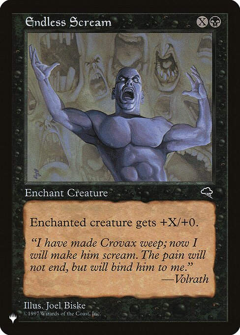 Endless Scream (PLST) (TMP-132)
