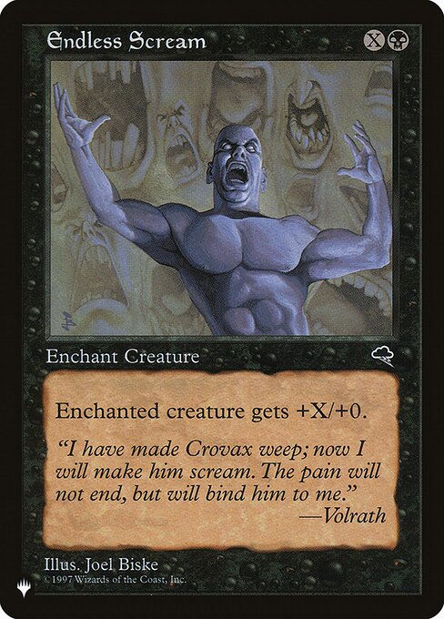 Endless Scream (PLST) (TMP-132)