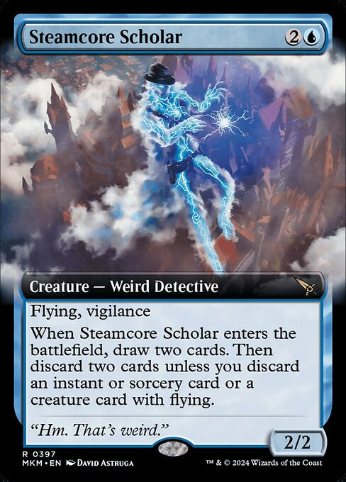 Steamcore Scholar (mkm) (397) / Extended Art