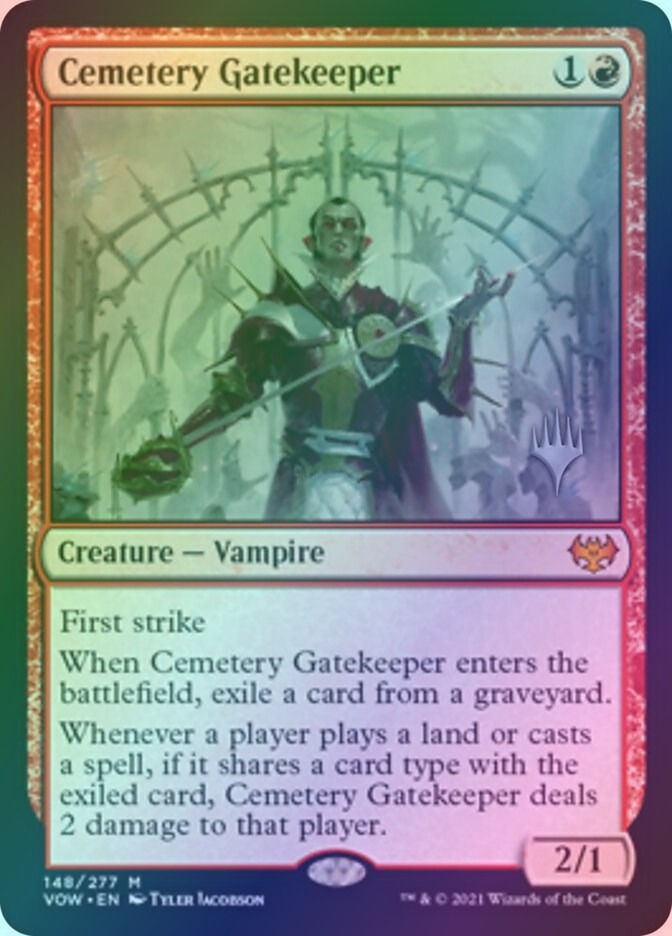 Cemetery Gatekeeper (PVOW) (148p) / Foil
