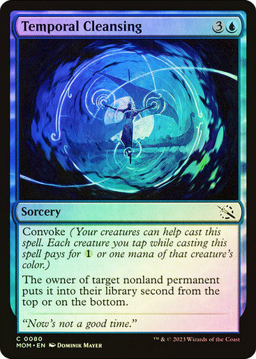 Temporal Cleansing (mom) / Foil