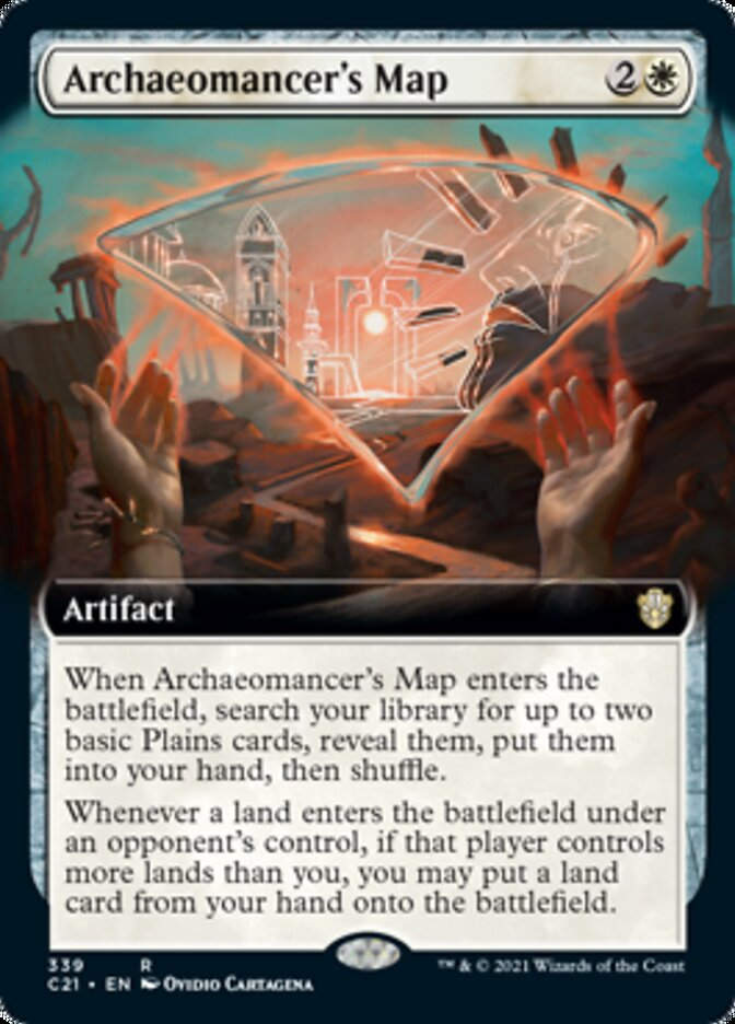 Archaeomancer's Map (C21) / Extended Art
