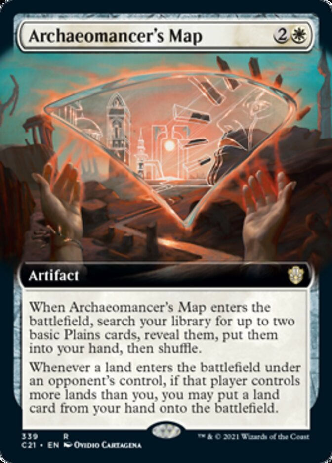 Archaeomancer's Map (C21) / Extended Art