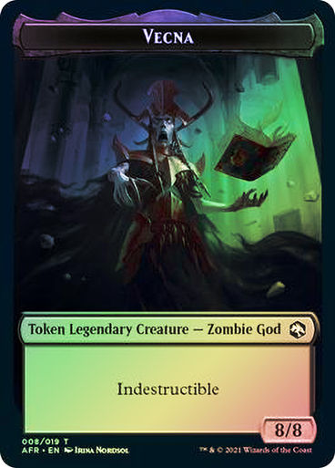 Token (Vecna// Wolf) (TAFR) / Foil — cara 1 de 2