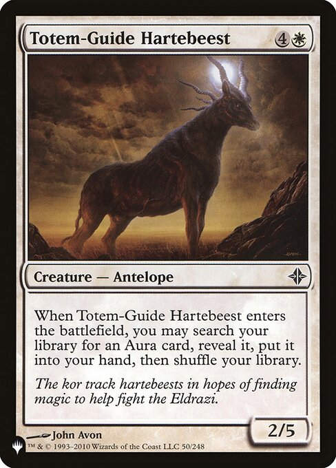 Totem-Guide Hartebeest (PLST) (ROE-50)