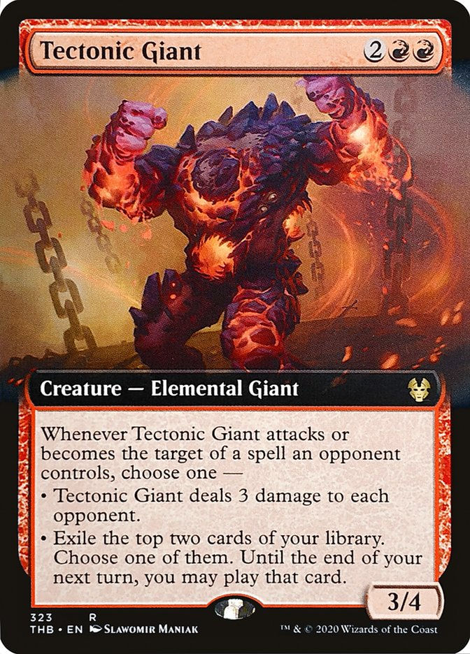 Tectonic Giant (THB) (323) / Extended Art
