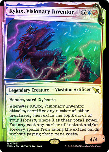 Kylox, Visionary Inventor (mkm) (365) / Showcase Foil