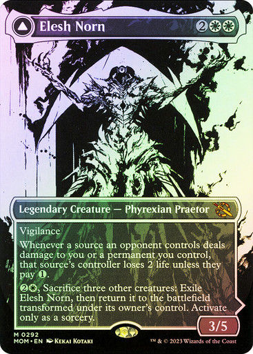 Elesh Norn // The Argent Etchings (mom_292) / Showcase / Foil