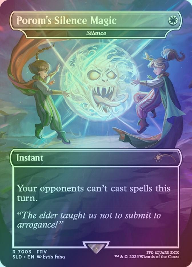 Silence (SLD) (7003) / Borderless / Foil