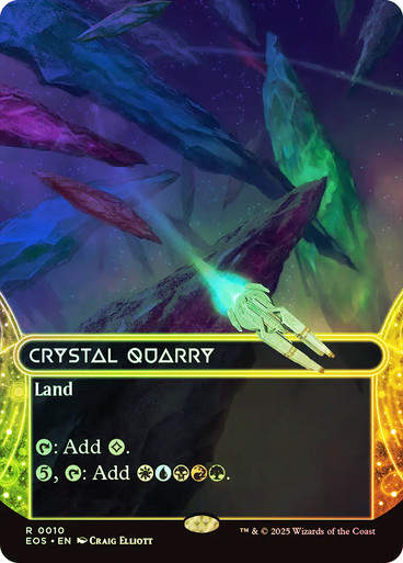 Crystal Quarry (EOS) (10) / Borderless / Foil