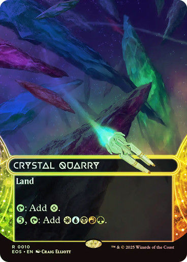 Crystal Quarry (EOS) (10) / Borderless / Foil
