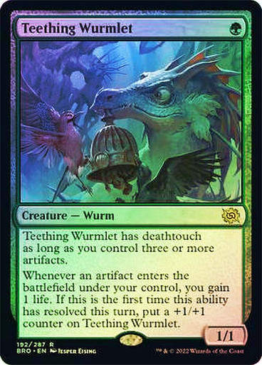 Teething Wurmlet (BRO) / Foil