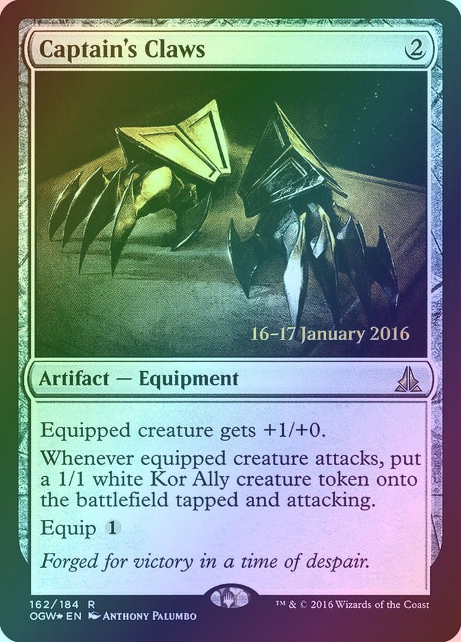 Captain's Claws (POGW) (162s) / Foil