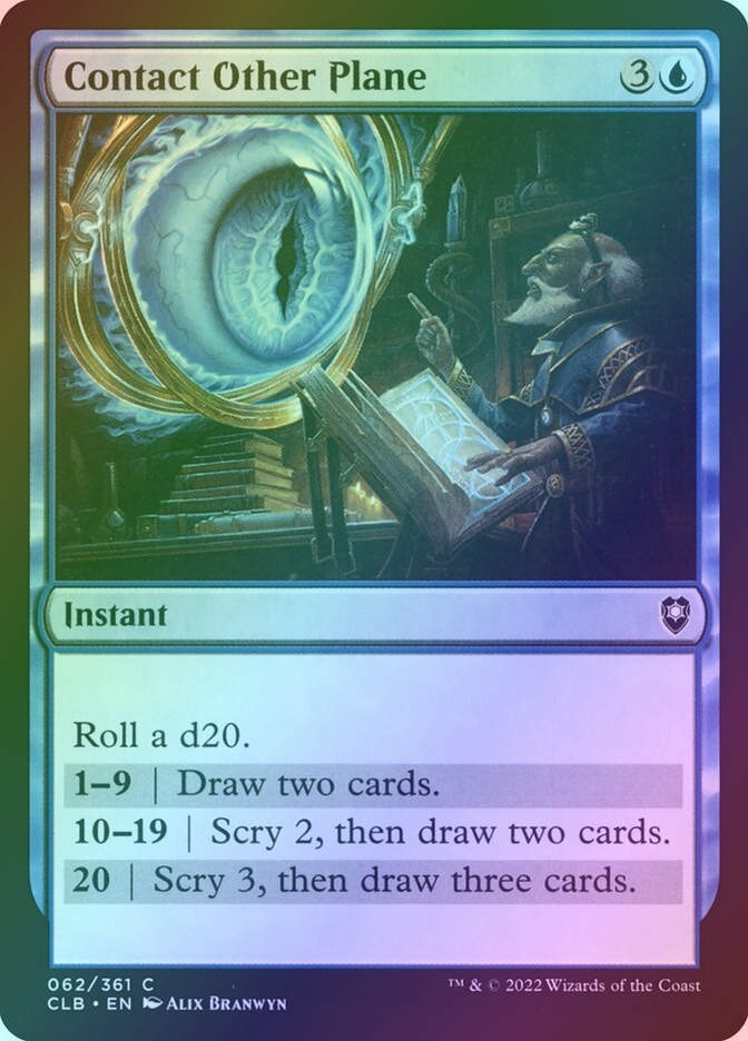 Contact Other Plane (CLB) (62) / Foil