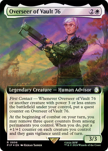 Overseer of Vault 76 (pip) (896) / Extended Surge Foil