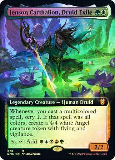 Jenson Carthalion, Druid Exile (DMC) / Extended Art Foil