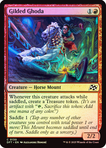 Gilded Ghoda (DFT) (130) / Foil