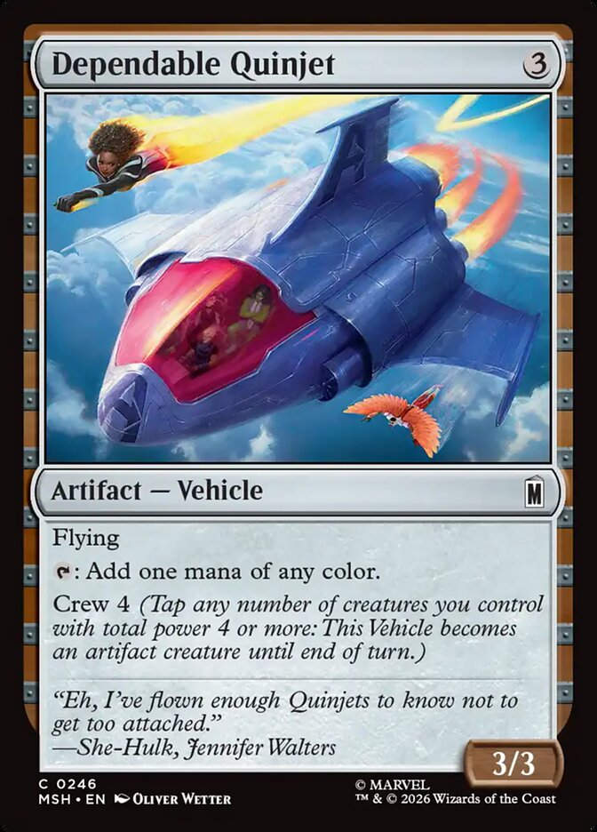 Dependable Quinjet (MSH) (246)