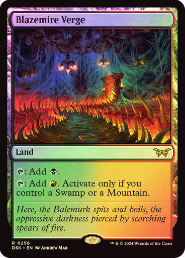 Blazemire Verge (DSK) (256) / Foil