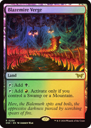 Blazemire Verge (DSK) (256) / Foil