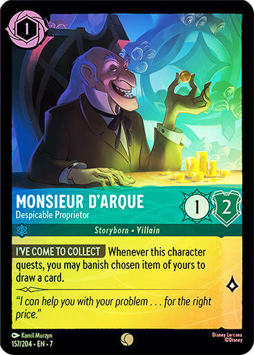 Monsieur D'Arque - Despicable Proprietor (LOR_ARC) / Foil