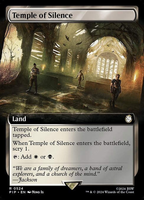 Temple of Silence (pip) (524) / Extended Art
