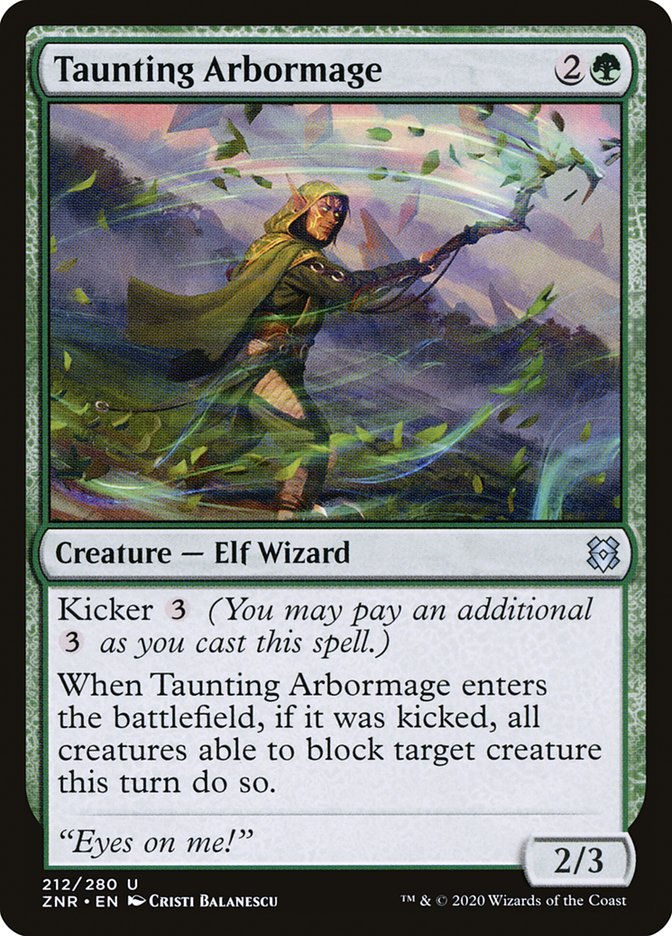 Taunting Arbormage (ZNR) (212)