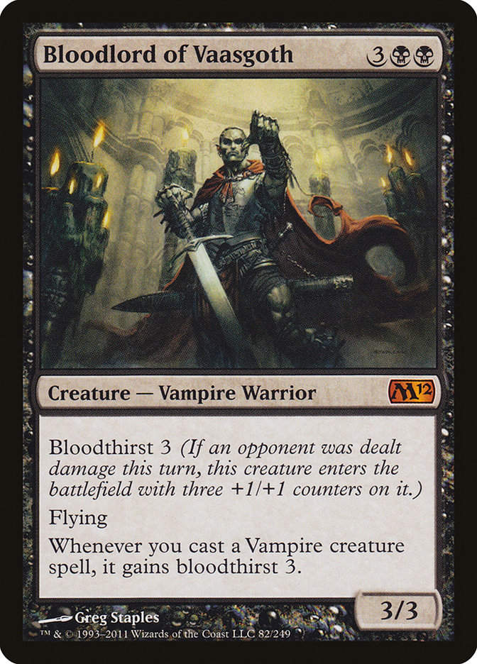 Bloodlord of Vaasgoth (M12) (82)