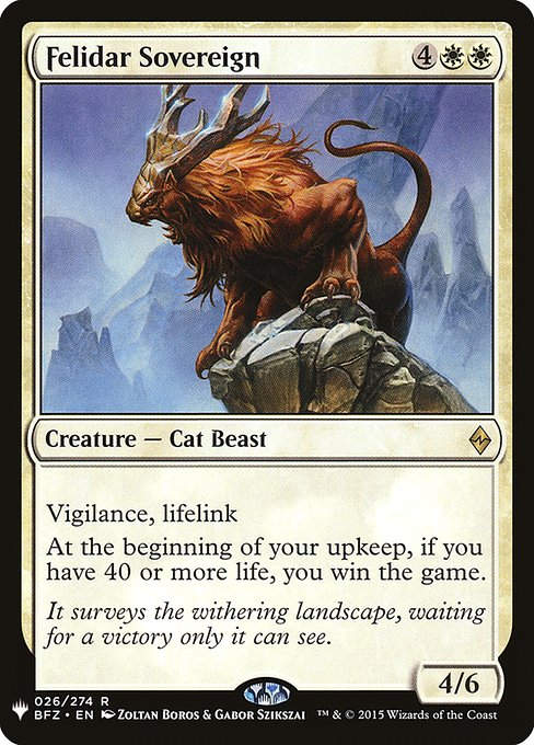 Felidar Sovereign (PLST) (BFZ-26)