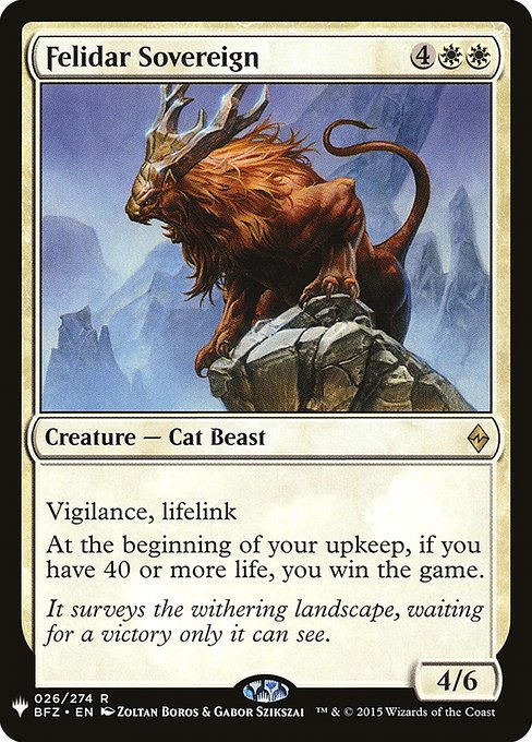 Felidar Sovereign (PLST) (BFZ-26)