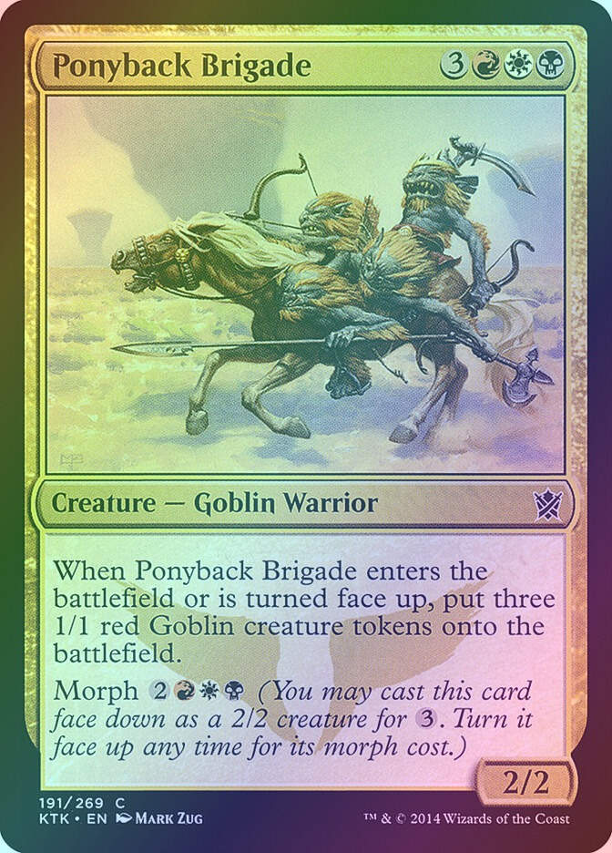 Ponyback Brigade (KTK) (191) / Foil
