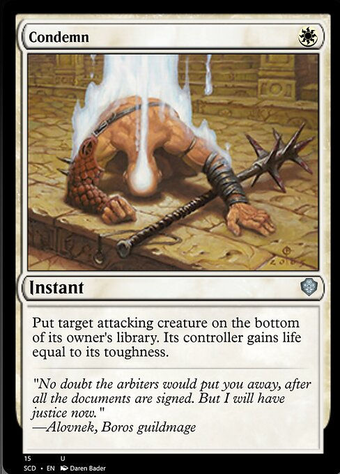 Condemn (SCD)