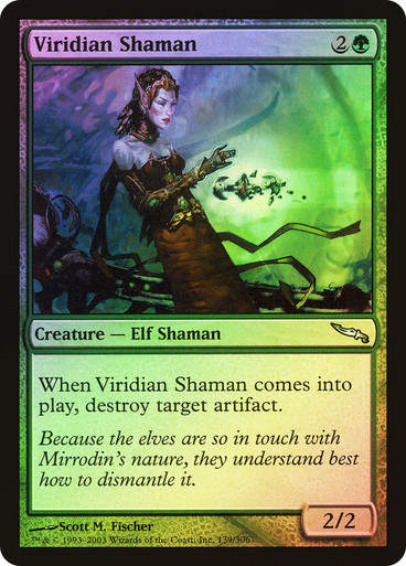 Viridian Shaman (MRD) (139) / Foil