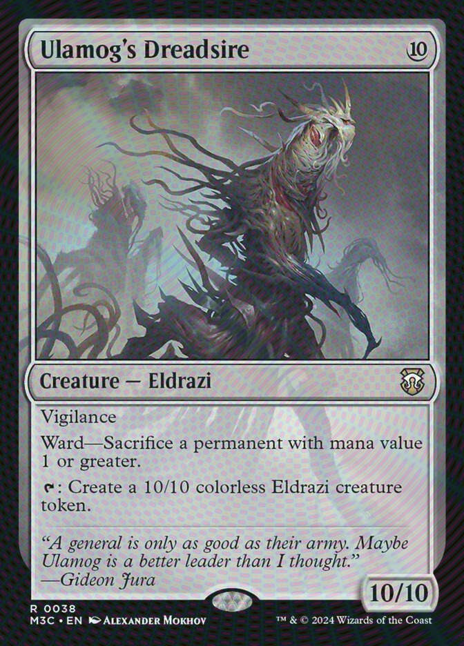 Ulamog's Dreadsire (M3C) (38) / Ripple Foil