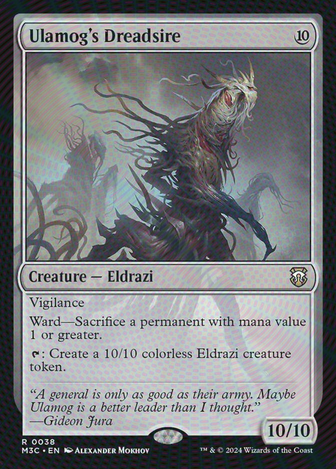 Ulamog's Dreadsire (M3C) (38) / Ripple Foil