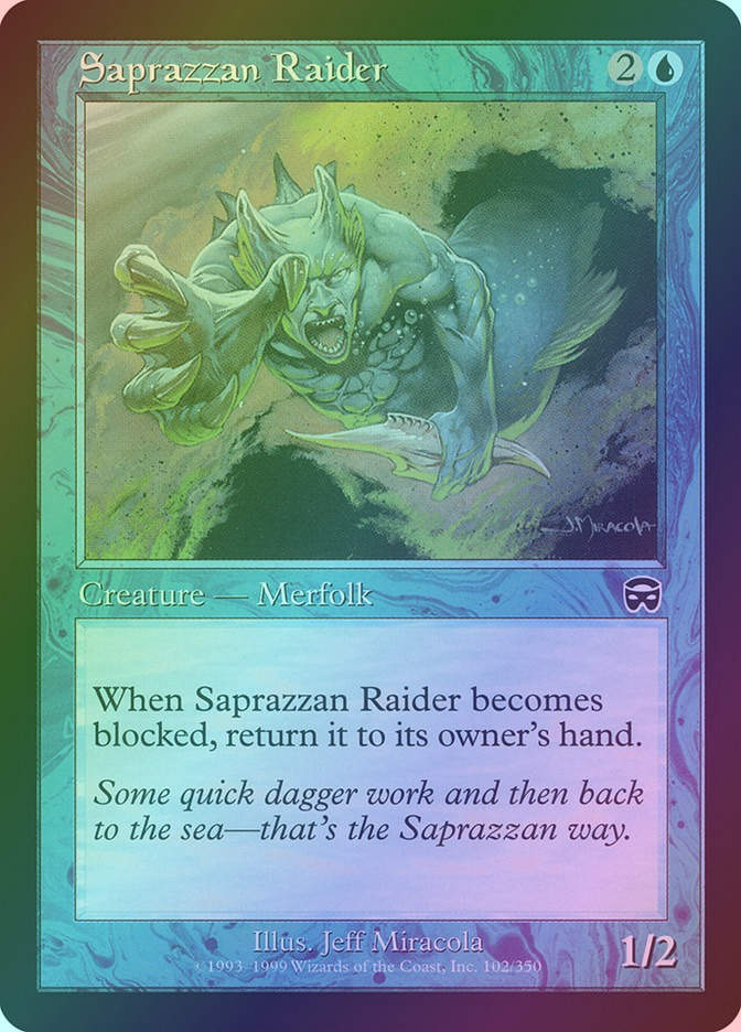 Saprazzan Raider (MMQ) (102) / Foil