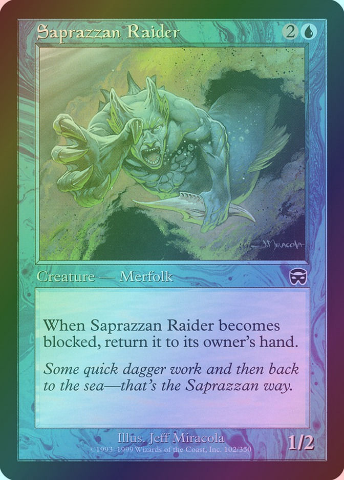 Saprazzan Raider (MMQ) (102) / Foil