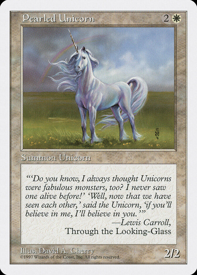 Pearled Unicorn (5ED) (50)