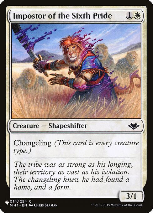 Impostor of the Sixth Pride (PLST) (MH1-14)