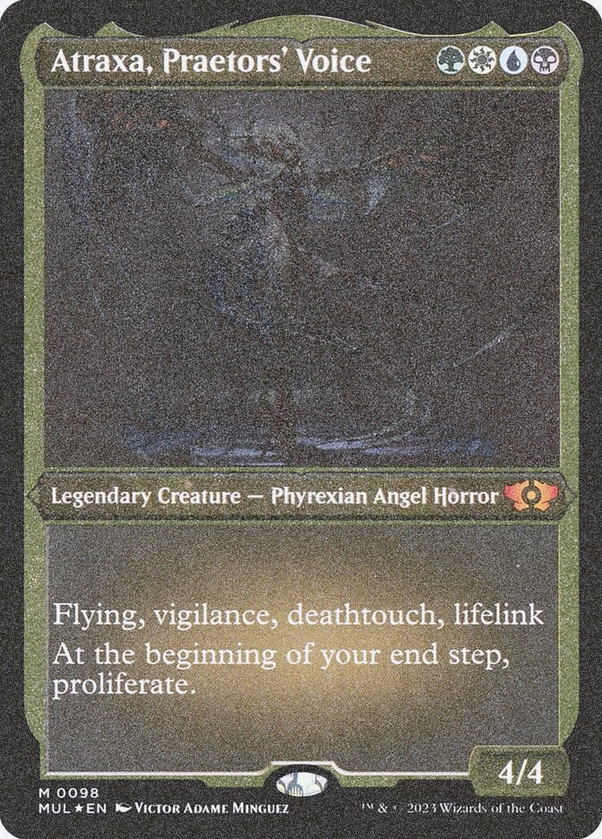 Atraxa, Praetors' Voice (MUL) (98) / Foil Etched
