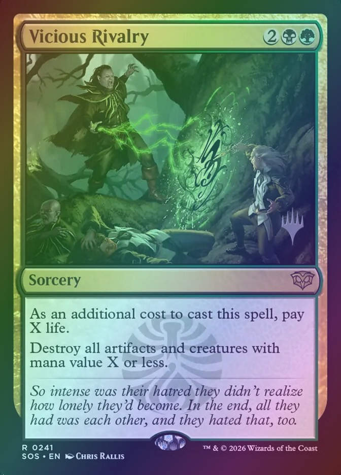 Vicious Rivalry (PSOS) (241p) / Foil