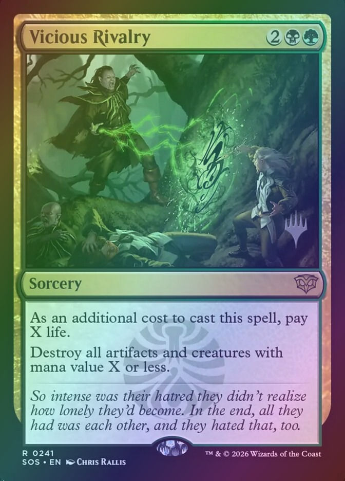 Vicious Rivalry (PSOS) (241p) / Foil