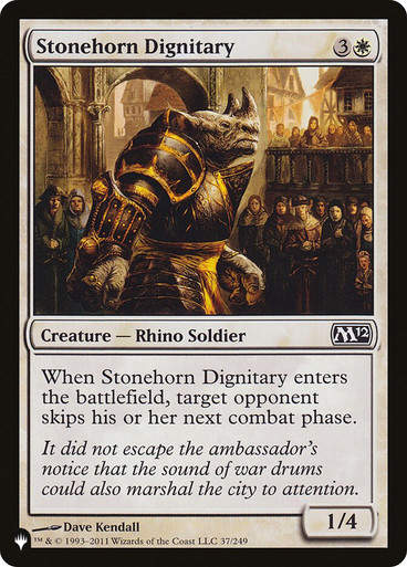 Stonehorn Dignitary (PLST) (M12-37)