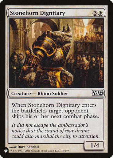 Stonehorn Dignitary (PLST) (M12-37)