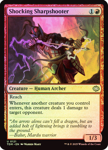 Shocking Sharpshooter (TDM) (121) / Foil