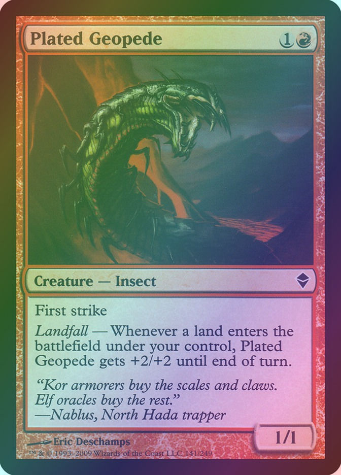Plated Geopede (ZEN) (141) / Foil
