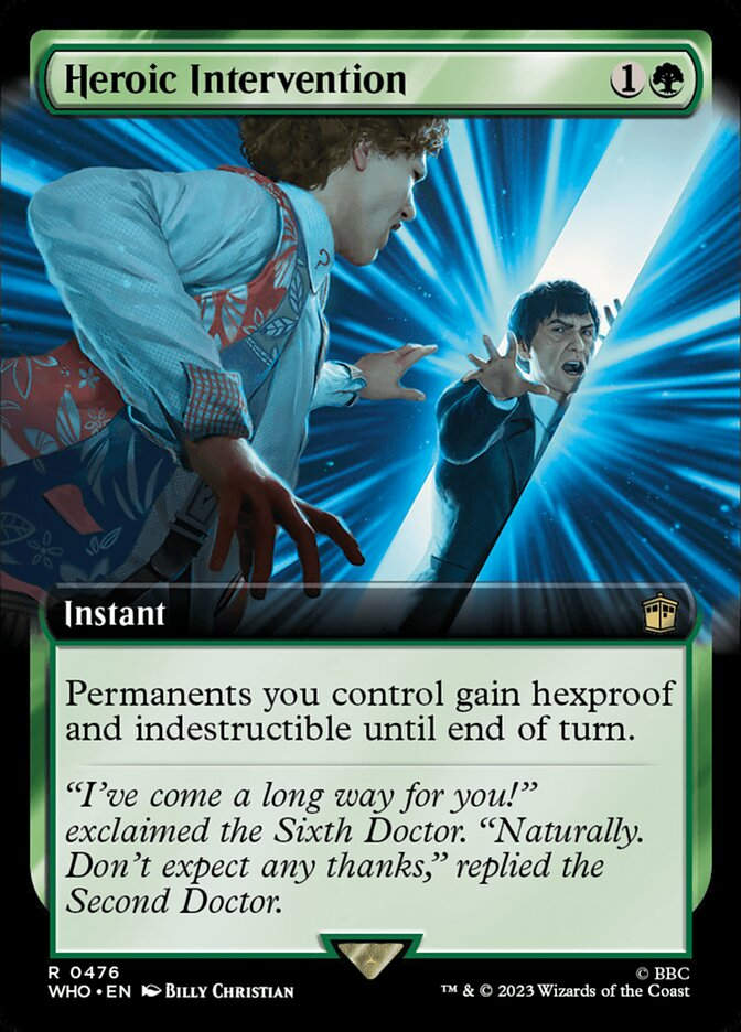 Heroic Intervention (WHO) (476) / Extended Art