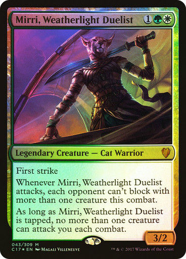Mirri, Weatherlight Duelist (c17) / Foil