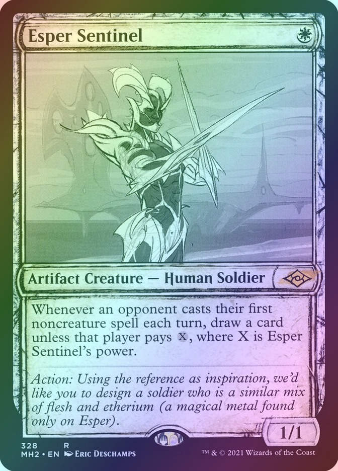 Esper Sentinel (MH2) (328) / Showcase / Foil