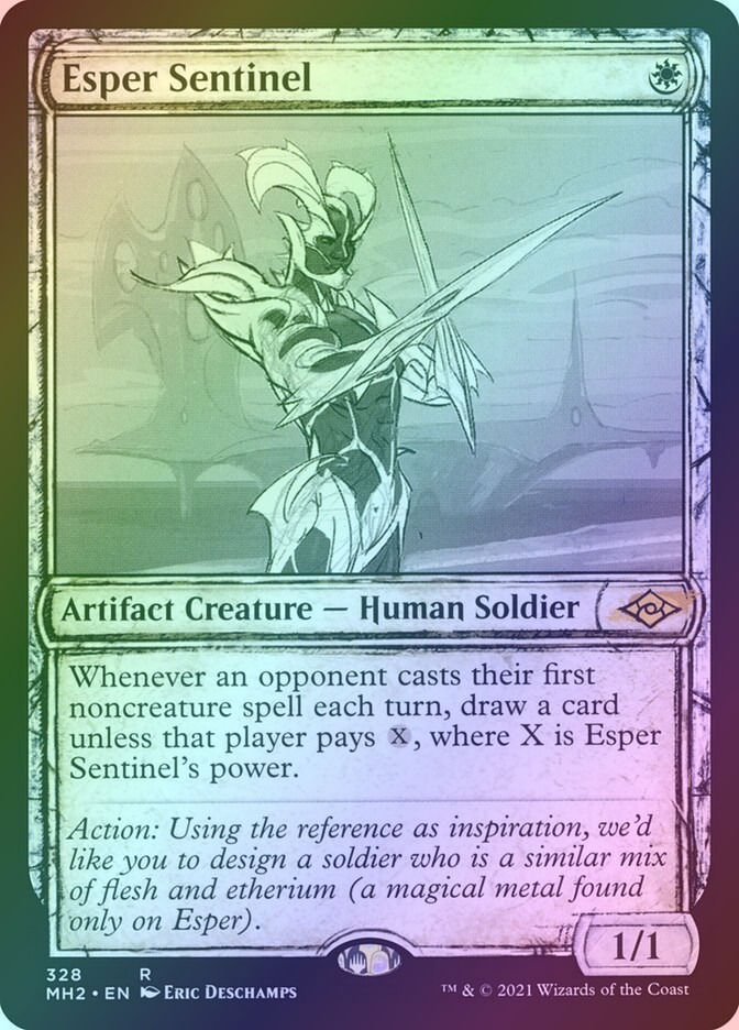 Esper Sentinel (MH2) (328) / Showcase / Foil